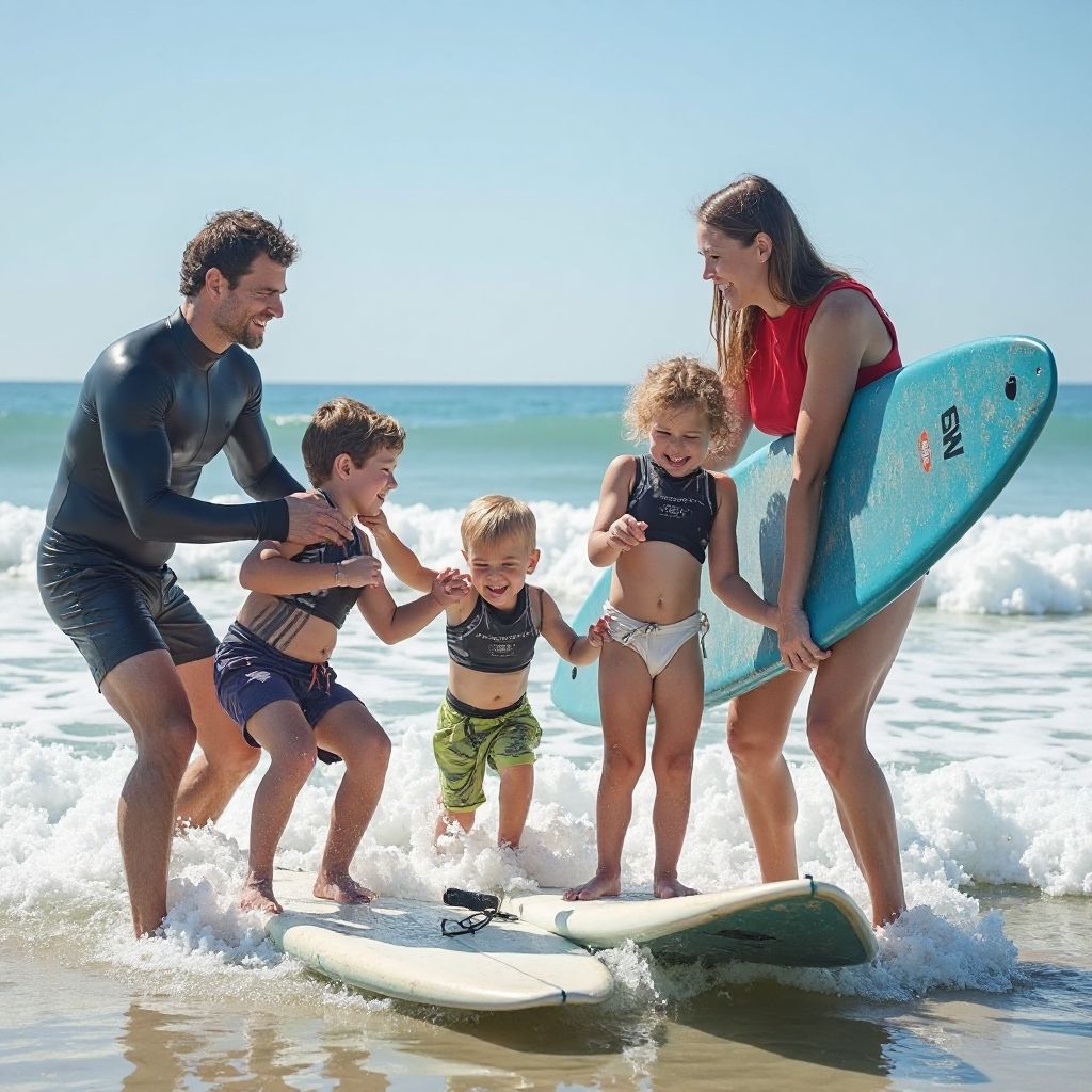 Family Surfing Adventure
